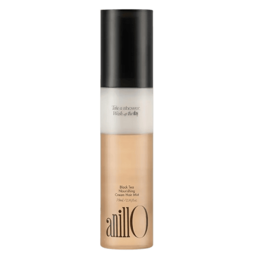 Живильний крем-спрей для волосся anillO Black Tea Nourishing Cream Hair Mist для зволоження та розгладження волосся